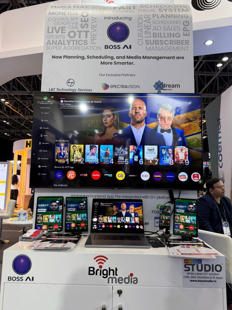 BOSS Studio @ CABSAT 2025